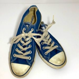 Blue Converse All Star sz 6M 8W